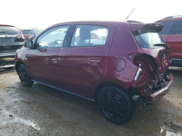 ML32A3HJ5HH007465 - 2017 MITSUBISHI MIRAGE ES BURGUNDY photo 2