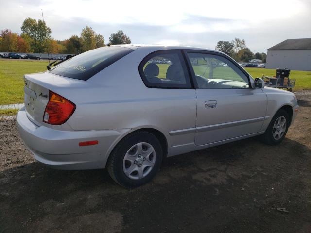 KMHCG35C65U322697 - 2005 HYUNDAI ACCENT GS SILVER photo 3