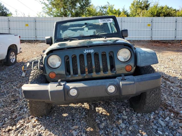1J4BA3H13AL121698 - 2010 JEEP WRANGLER UNLIMITED SPORT GREEN photo 5