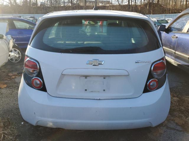 1G1JA6SH4E4133909 - 2014 CHEVROLET SONIC LS WHITE photo 6