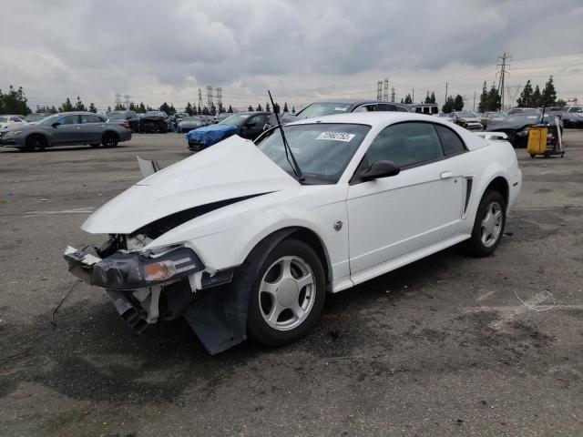 1FAFP40654F161969 - 2004 FORD MUSTANG WHITE photo 1