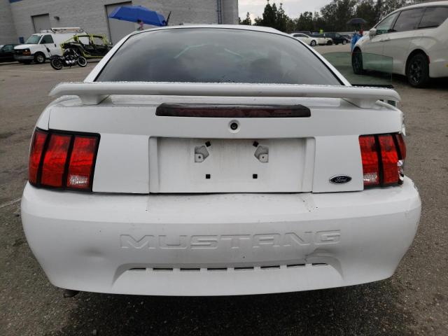 1FAFP40654F161969 - 2004 FORD MUSTANG WHITE photo 6