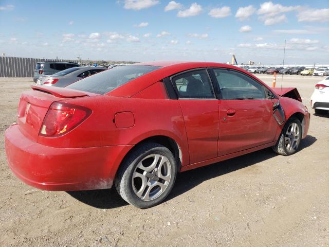 1G8AW12F34Z134734 - 2004 SATURN ION LEVEL 3 RED photo 3