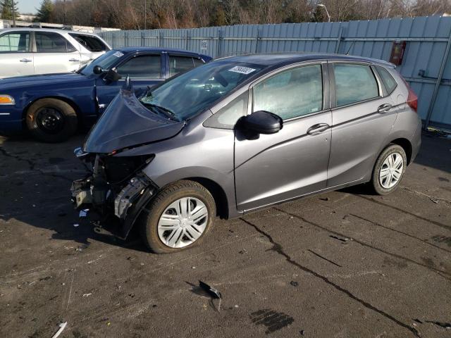 3HGGK5H40LM704098 - 2020 HONDA FIT LX GRAY photo 1