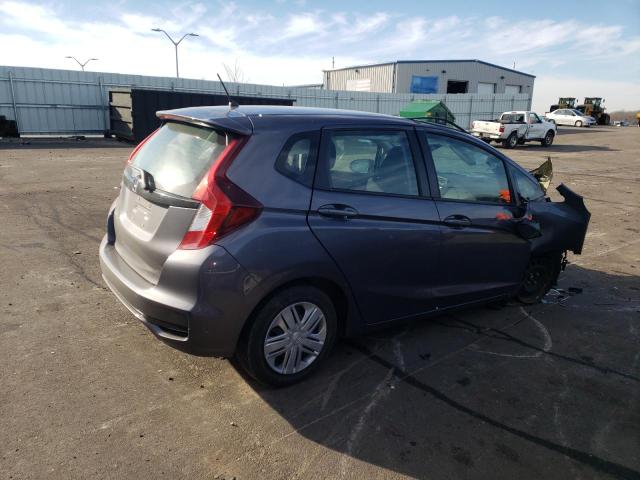 3HGGK5H40LM704098 - 2020 HONDA FIT LX GRAY photo 3