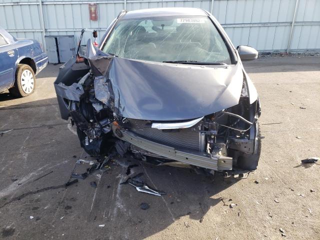 3HGGK5H40LM704098 - 2020 HONDA FIT LX GRAY photo 5