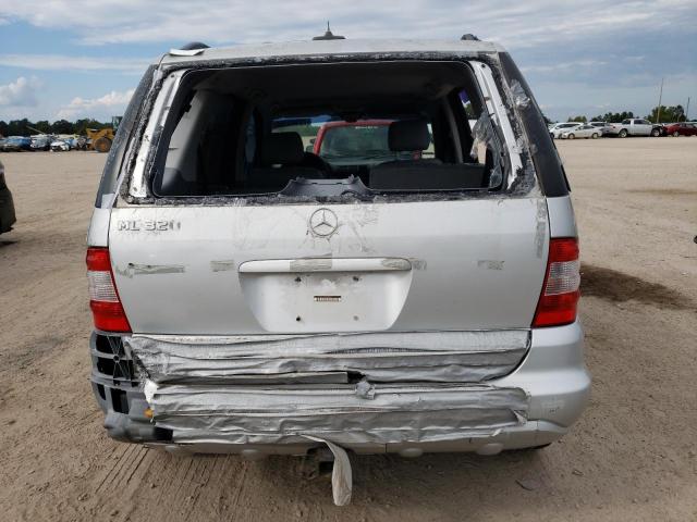 4JGAB54E52A360097 - 2002 MERCEDES-BENZ ML 320 SILVER photo 6