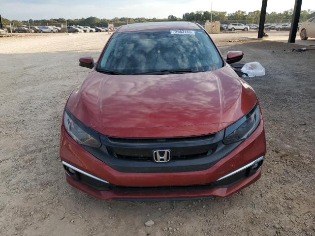 2HGFC1F75MH701292 - 2021 HONDA CIVIC EXL RED photo 5