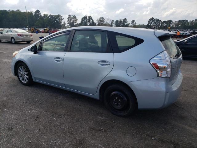 JTDZN3EU1E3320407 - 2014 TOYOTA PRIUS V BLUE photo 2