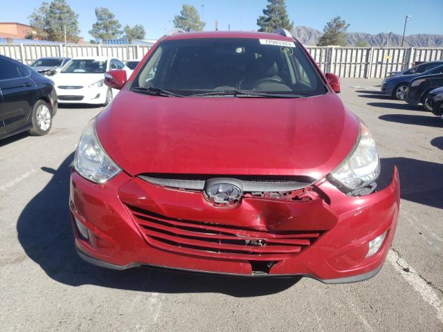 KM8JU3AC9DU722919 - 2013 HYUNDAI TUCSON GLS RED photo 5