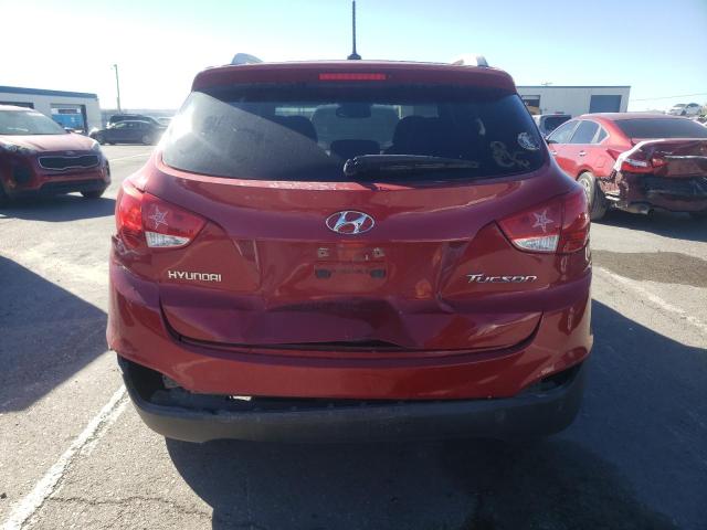 KM8JU3AC9DU722919 - 2013 HYUNDAI TUCSON GLS RED photo 6