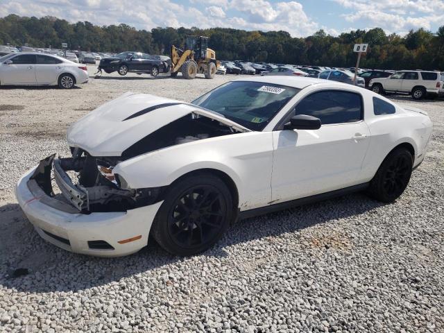 1ZVBP8AM6C5204584 - 2012 FORD MUSTANG WHITE photo 1
