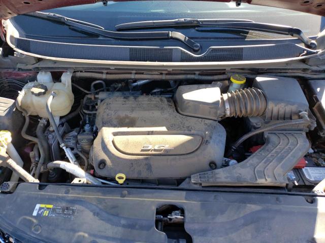 2C4RC1BG4JR248497 - 2018 CHRYSLER PACIFICA TOURING L მუქწითელი ფოტო 12