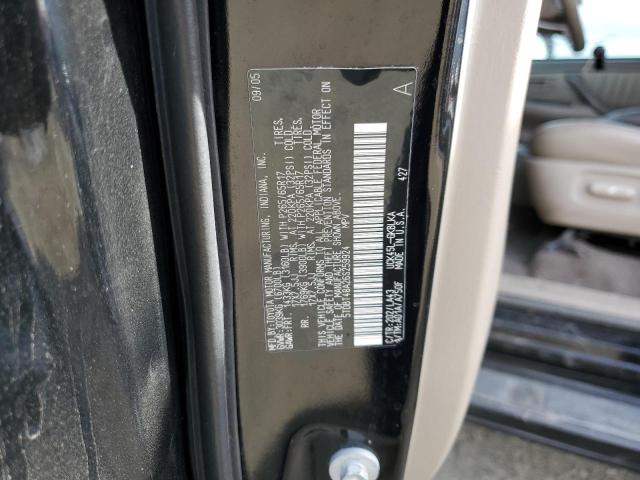 5TDBT48A26S259924 - 2006 TOYOTA SEQUOIA LI BLACK photo 13