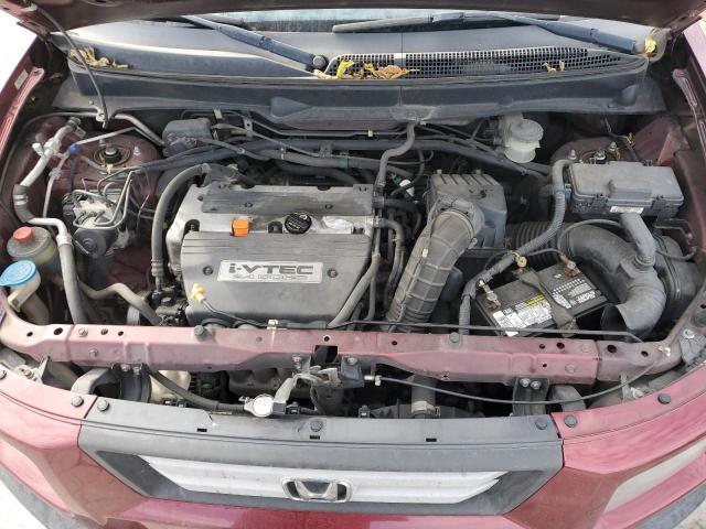 5J6YH18717L010302 - 2007 HONDA ELEMENT EX MAROON photo 12