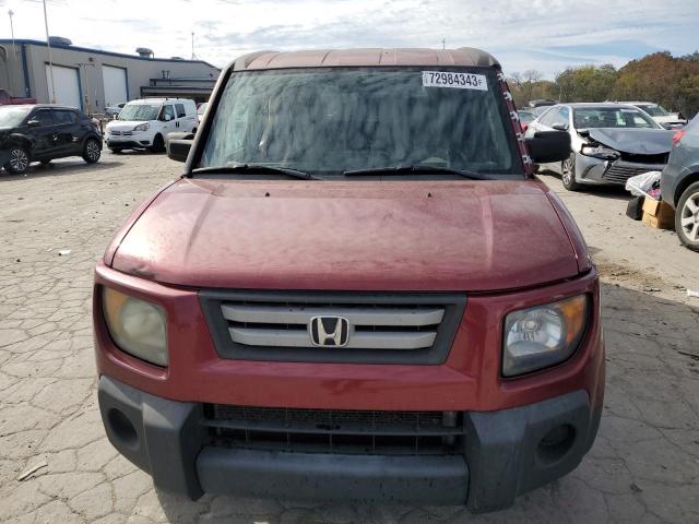 5J6YH18717L010302 - 2007 HONDA ELEMENT EX MAROON photo 5