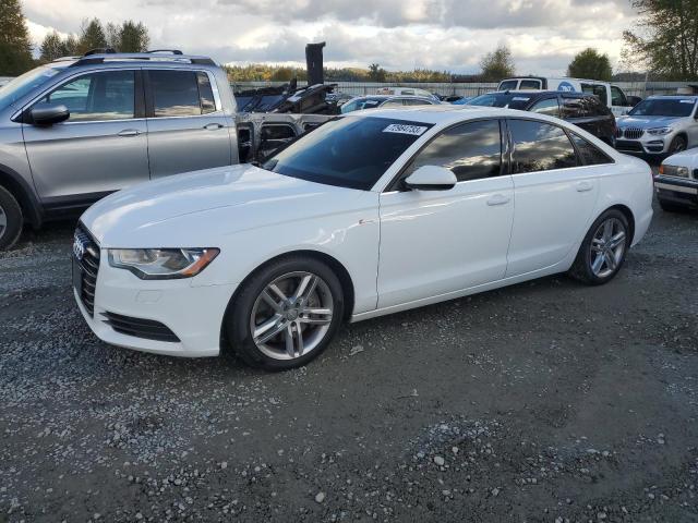 WAUBGAFC2CN010030 - 2012 AUDI A6 WHITE photo 1