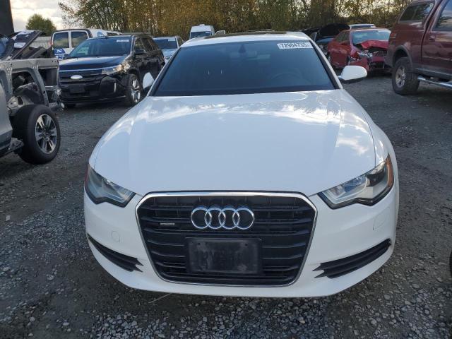 WAUBGAFC2CN010030 - 2012 AUDI A6 WHITE photo 5