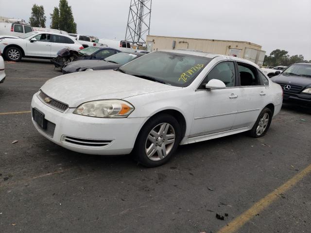 2G1WB5E38E1127927 - 2014 CHEVROLET IMPALA LIM LT WHITE photo 1