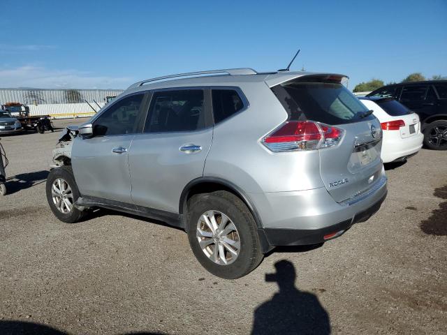 KNMAT2MVXGP691133 - 2016 NISSAN ROGUE S SILVER photo 2