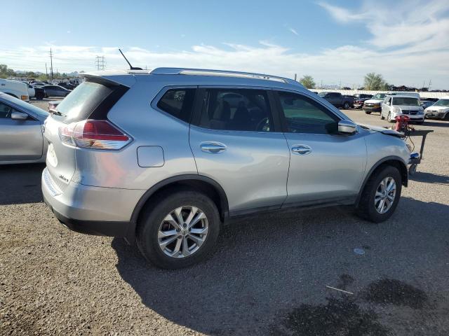 KNMAT2MVXGP691133 - 2016 NISSAN ROGUE S SILVER photo 3