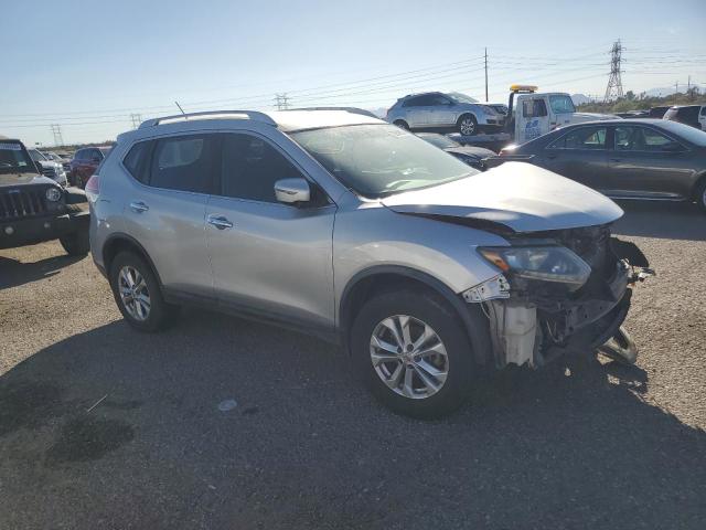 KNMAT2MVXGP691133 - 2016 NISSAN ROGUE S SILVER photo 4