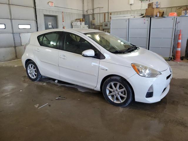 JTDKDTB39C1020302 - 2012 TOYOTA PRIUS C WHITE photo 4