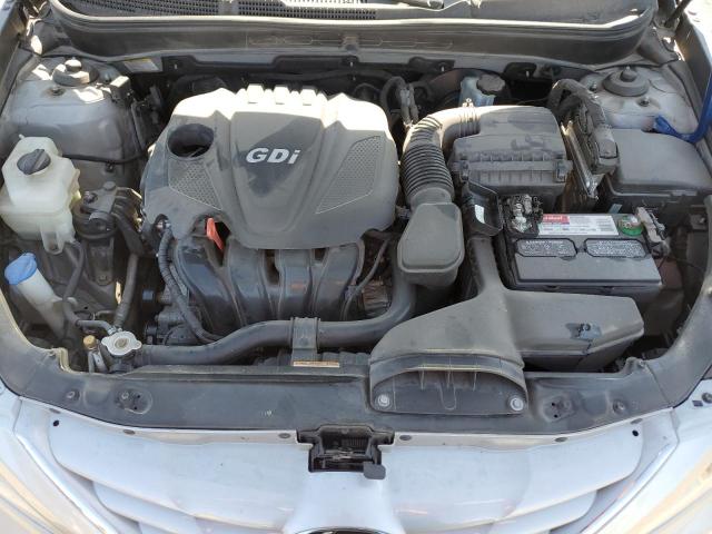 5NPEB4AC4CH445011 - 2012 HYUNDAI SONATA GLS SILVER photo 11