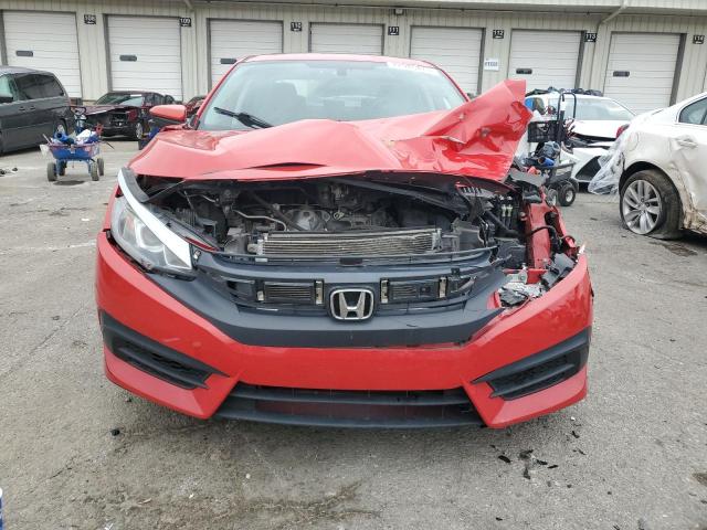 2HGFC2F78JH522763 - 2018 HONDA CIVIC EX RED photo 5