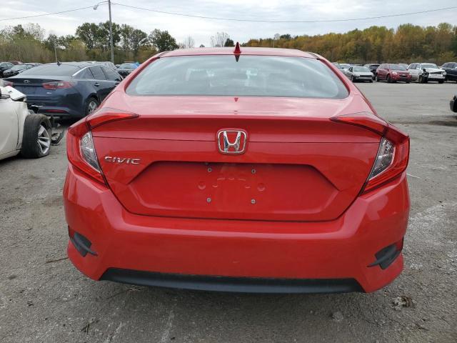 2HGFC2F78JH522763 - 2018 HONDA CIVIC EX RED photo 6