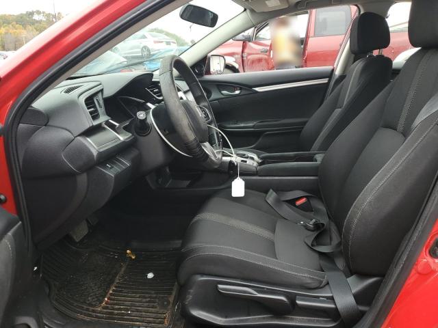 2HGFC2F78JH522763 - 2018 HONDA CIVIC EX RED photo 7