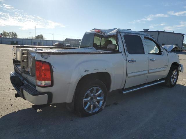 3GTP2XE20DG192873 - 2013 GMC SIERRA K1500 DENALI WHITE photo 3