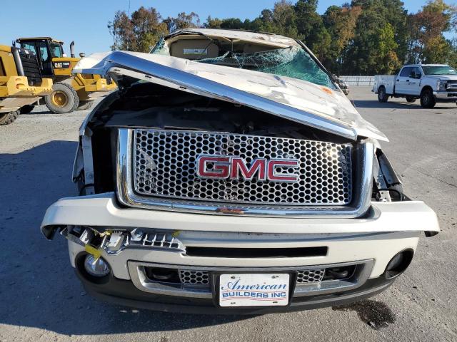 3GTP2XE20DG192873 - 2013 GMC SIERRA K1500 DENALI WHITE photo 5