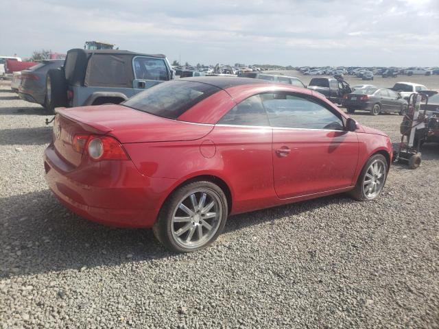 WVWDA71F47V029766 - 2007 VOLKSWAGEN EOS 2.0T SPORT RED photo 3