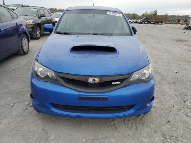 JF1GE76679G512241 - 2009 SUBARU IMPREZA WRX BLUE photo 5