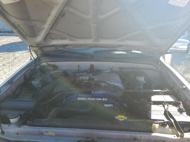 5TEGN92NX4Z325211 - 2004 TOYOTA TACOMA DOUBLE CAB PRERUNNER SILVER photo 11