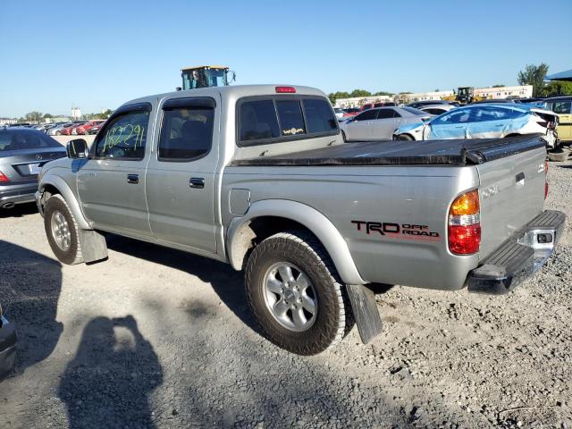 5TEGN92NX4Z325211 - 2004 TOYOTA TACOMA DOUBLE CAB PRERUNNER SILVER photo 2