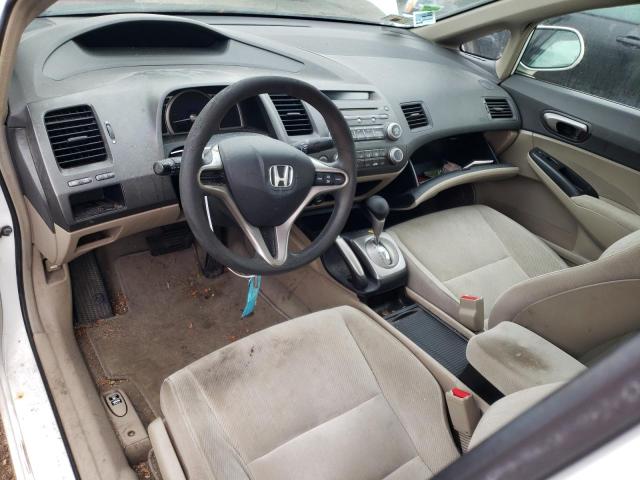 2HGFA16519H352434 - 2009 HONDA CIVIC LX WHITE photo 8