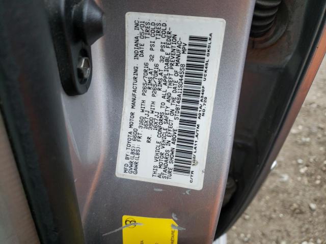 5TDBT48A11S044558 - 2001 TOYOTA SEQUOIA LIMITED SILVER photo 13