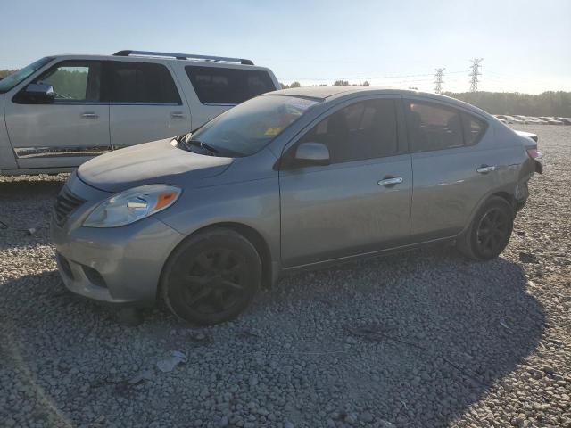 3N1CN7AP5EL825676 - 2014 NISSAN VERSA S GRAY photo 1