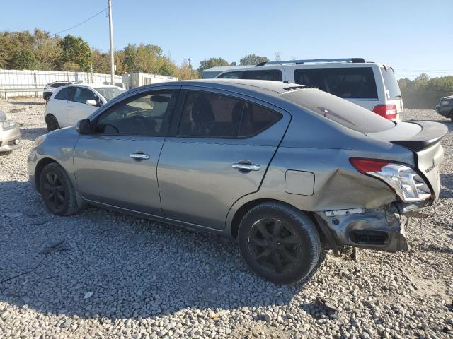 3N1CN7AP5EL825676 - 2014 NISSAN VERSA S GRAY photo 2