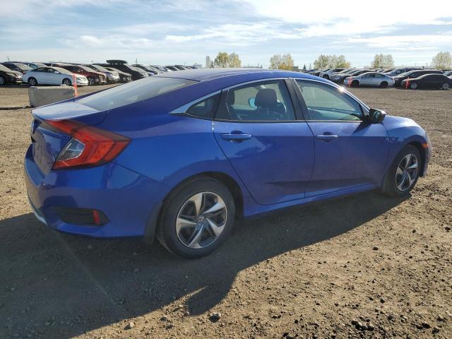 2HGFC2F54KH014385 - 2019 HONDA CIVIC LX BLUE photo 3