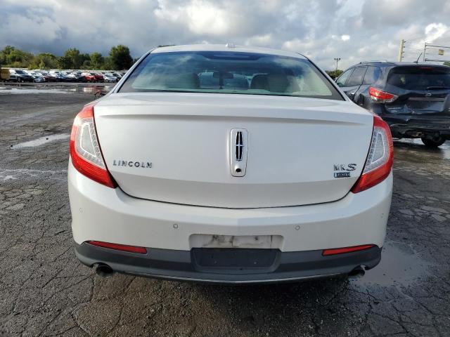 1LNHL9EK5EG611676 - 2014 LINCOLN MKS WHITE photo 6