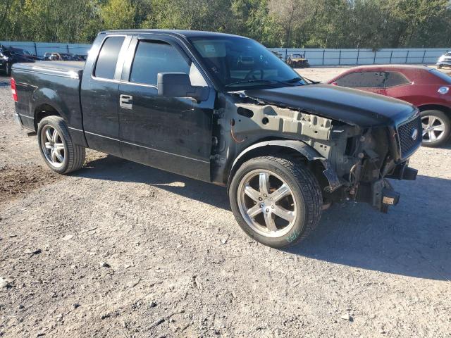 1FTRX12555FA79428 - 2005 FORD F150 BLACK photo 4