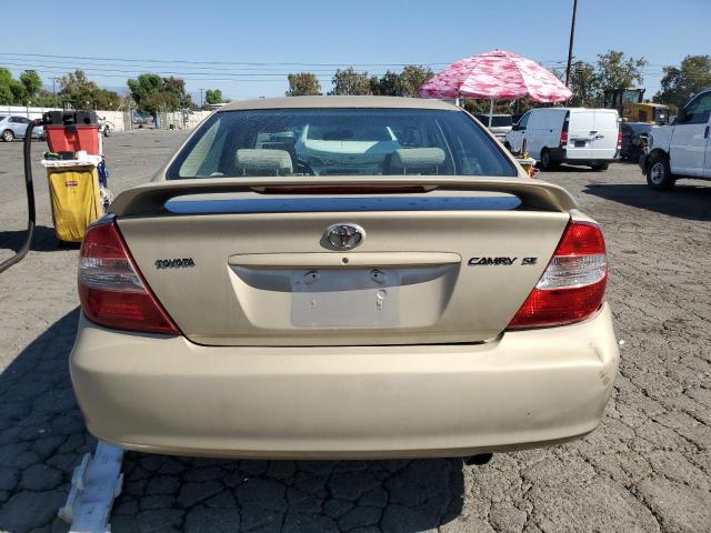 JTDBE32K820034247 - 2002 TOYOTA CAMRY LE GOLD photo 6