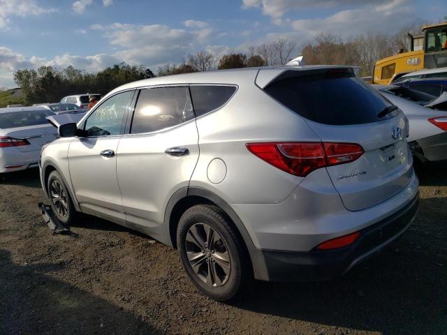 5XYZTDLB1EG202415 - 2014 HYUNDAI SANTA FE S SILVER photo 2