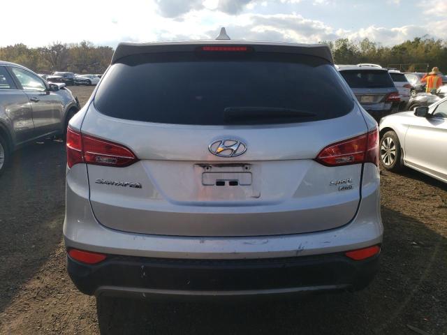 5XYZTDLB1EG202415 - 2014 HYUNDAI SANTA FE S SILVER photo 6