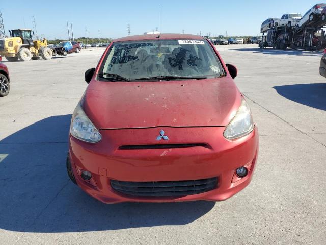 ML32A4HJ8EH017974 - 2014 MITSUBISHI MIRAGE ES RED photo 5