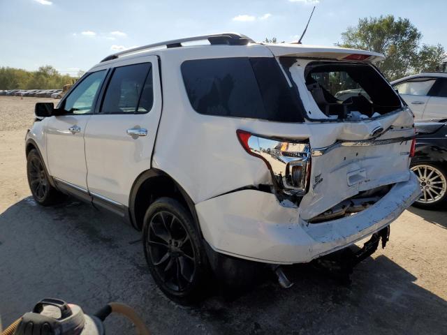 1FM5K8F81EGB41200 - 2014 FORD EXPLORER LIMITED WHITE photo 2