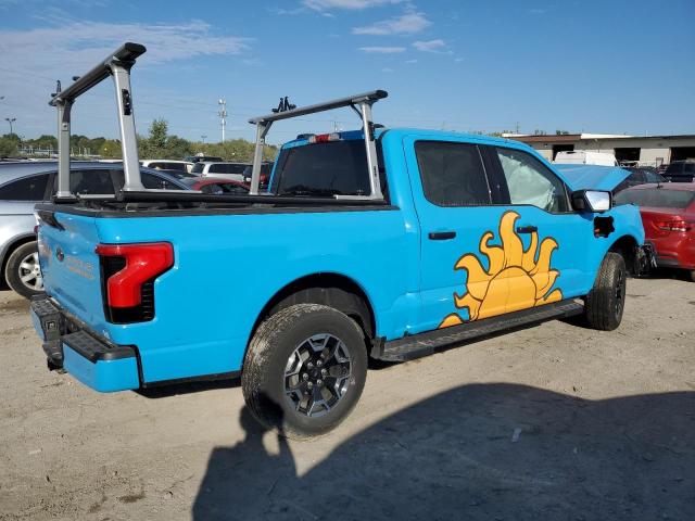 1FTVW1EL6NWG02306 - 2022 FORD F150 LIGHTNING PRO BLUE photo 3